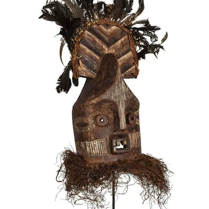 Tetela Mwadi Mask, Democratic Republic of Congo #58