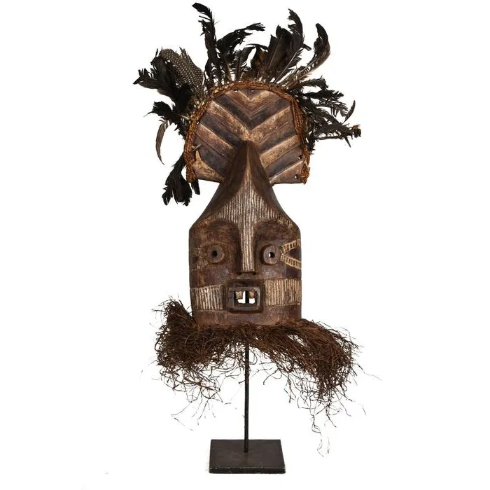 Tetela Mwadi Mask, Democratic Republic of Congo #58