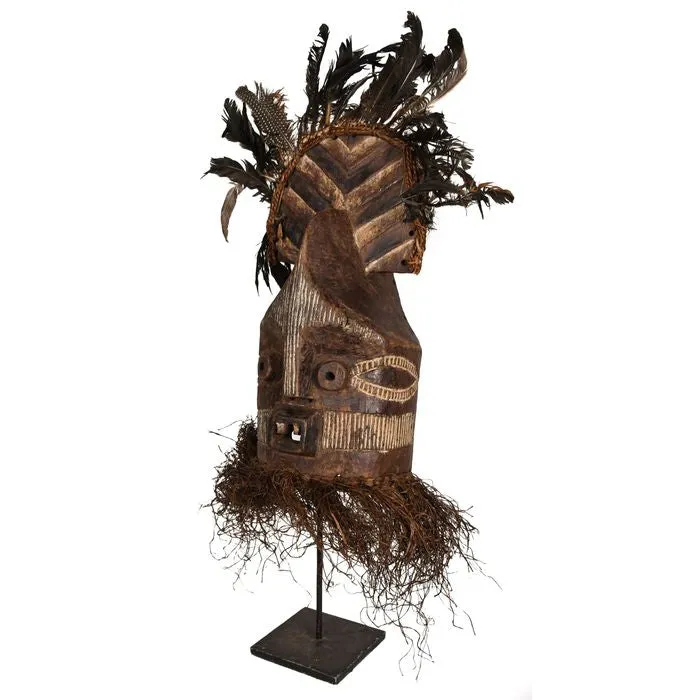 Tetela Mwadi Mask, Democratic Republic of Congo #58