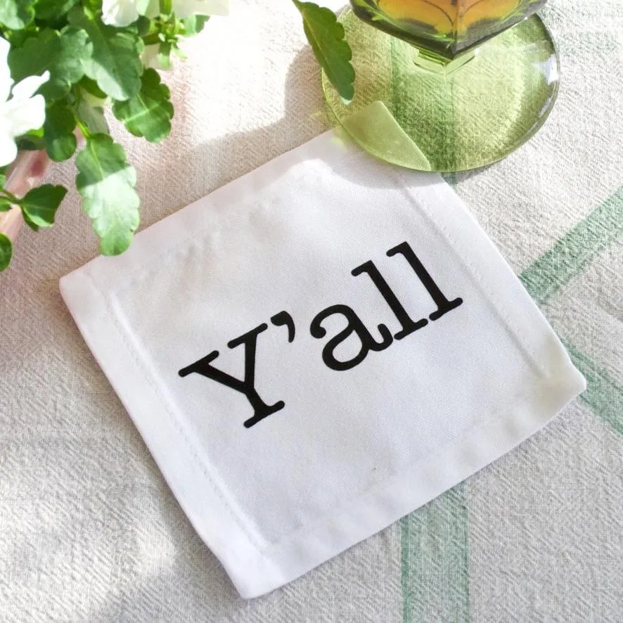 The Y'all Cocktail Napkin