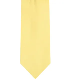 Tie & Pocket Square - Banana Yellow