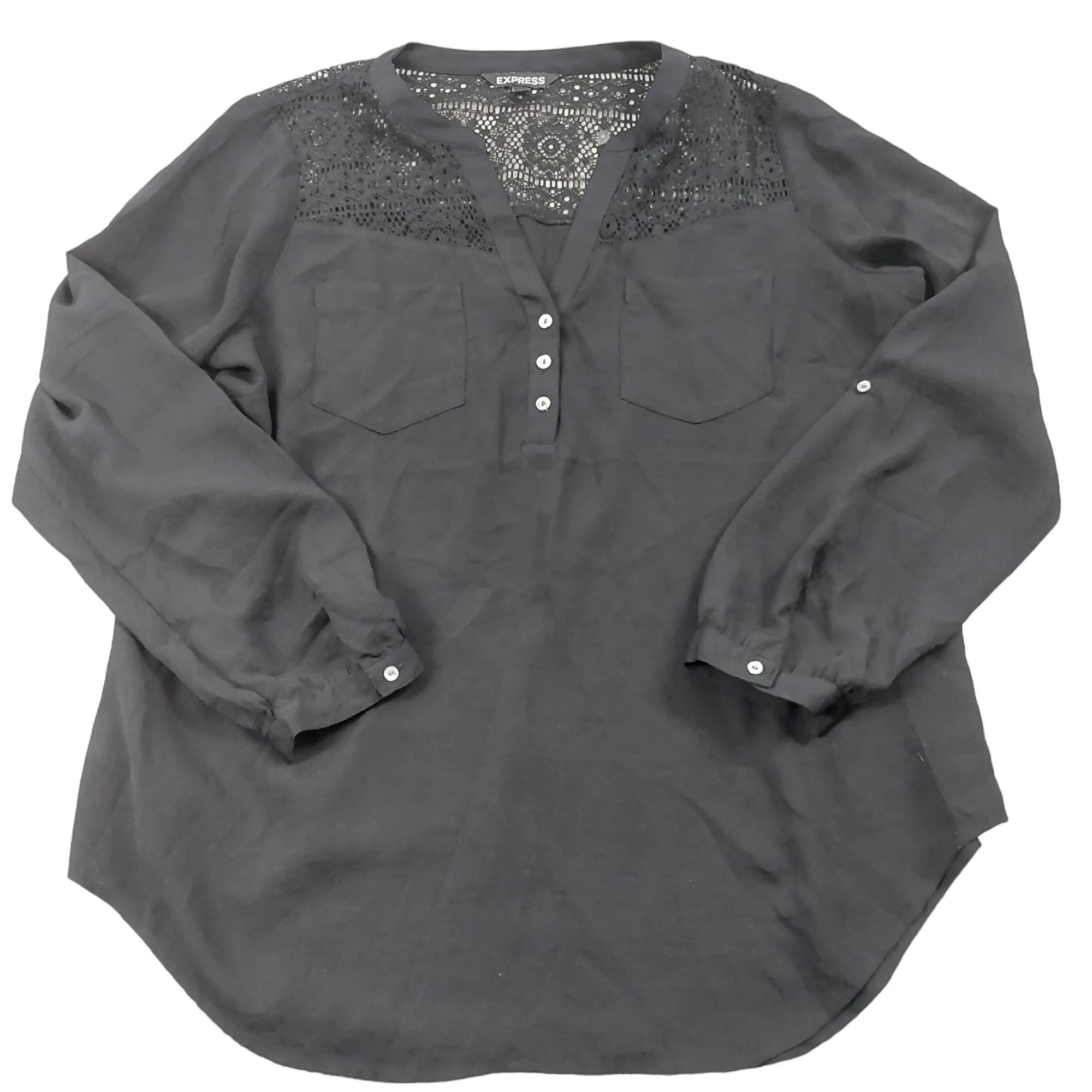 Top Long Sleeve By Express  Size: L