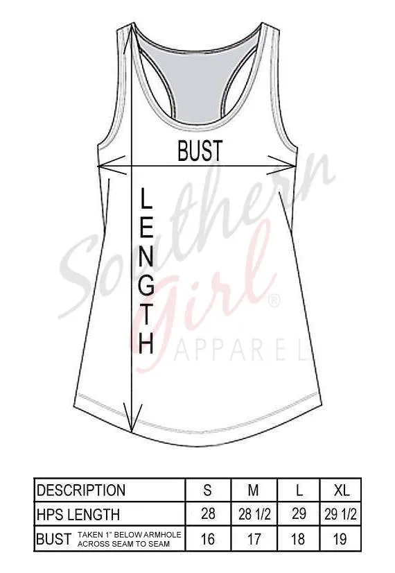 Whiskey Gal Racerback Tank Top all